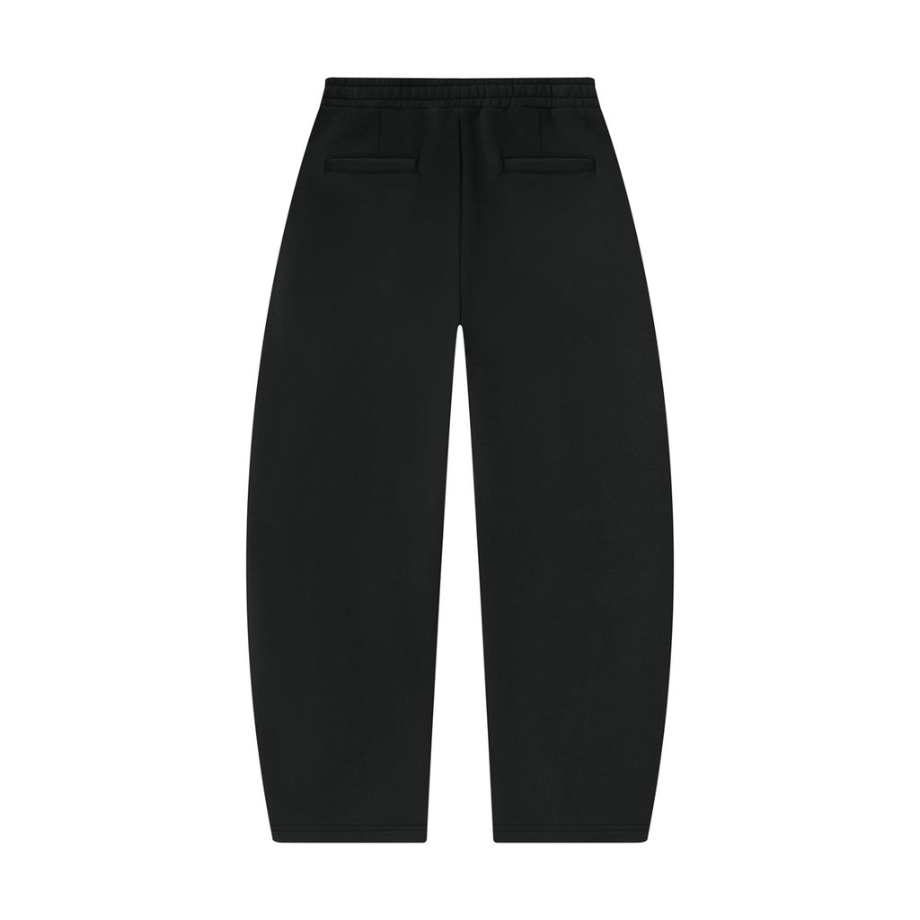 Sweatpants with White Text