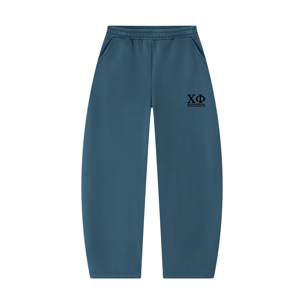 Sweatpants with Black text